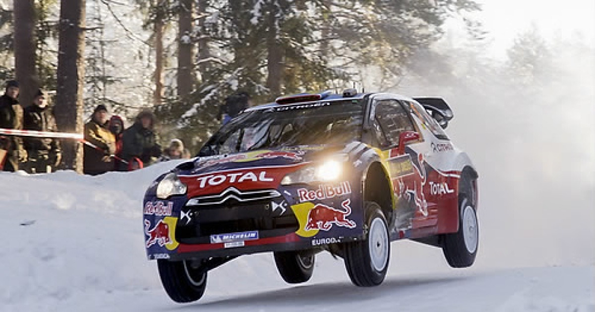 SWEDEN MOTOR RALLY LOEB