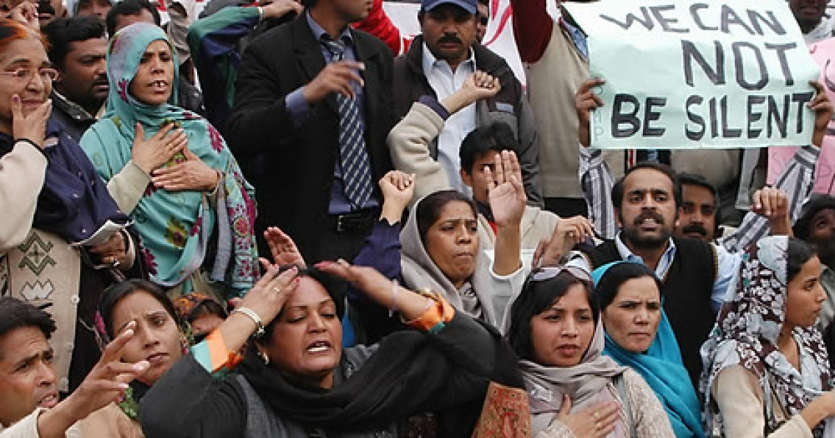 PAKISTAN PROTEST MINORITIES MINISTER KILLED