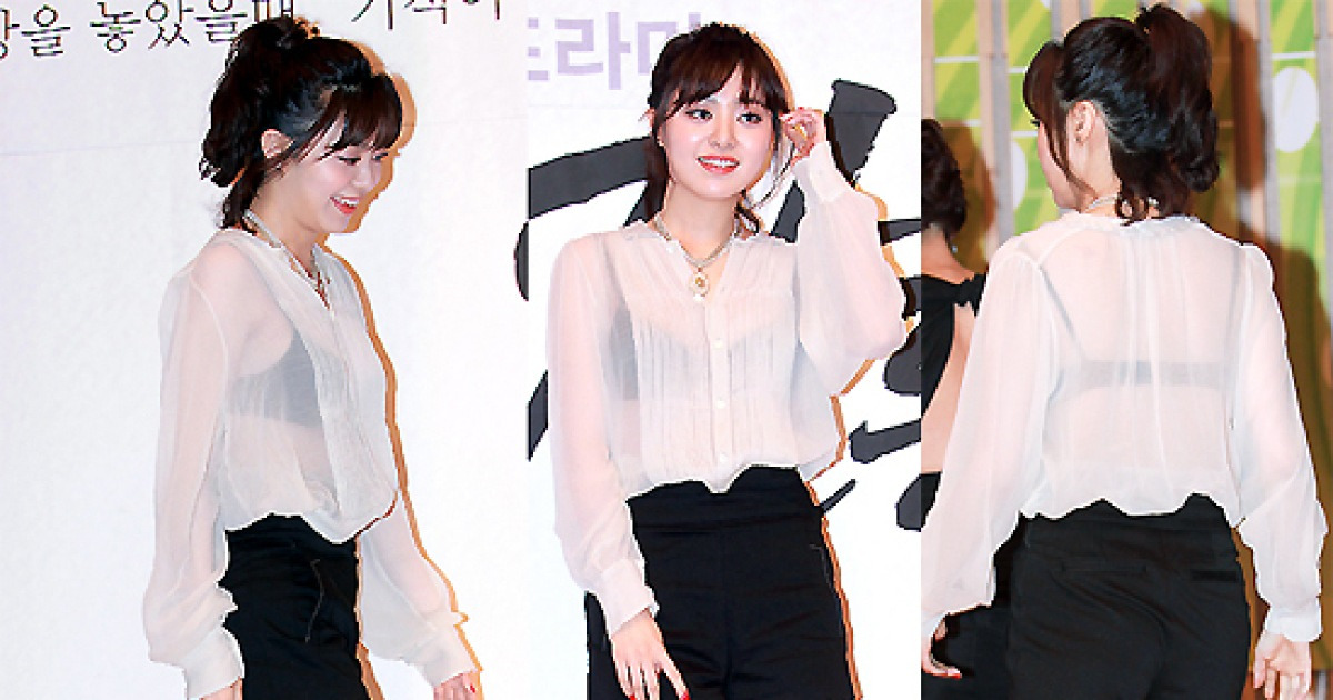 [포토엔]이영은 '속비치는 파격 시스루룩 아찔~!'