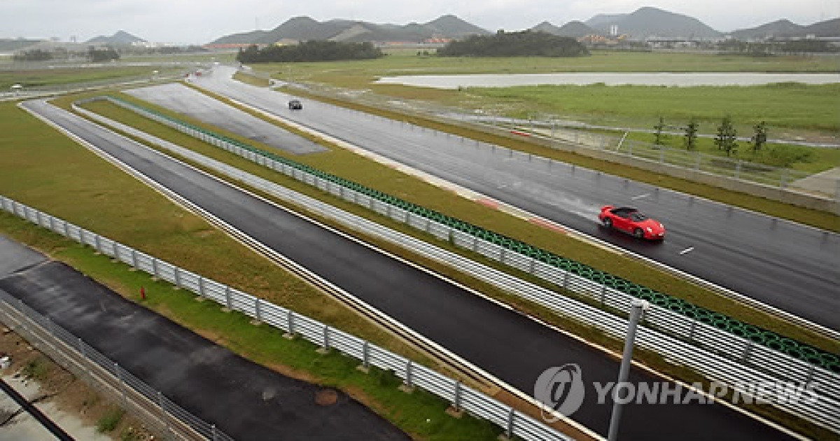 South Korea F1 GP Auto Racing
