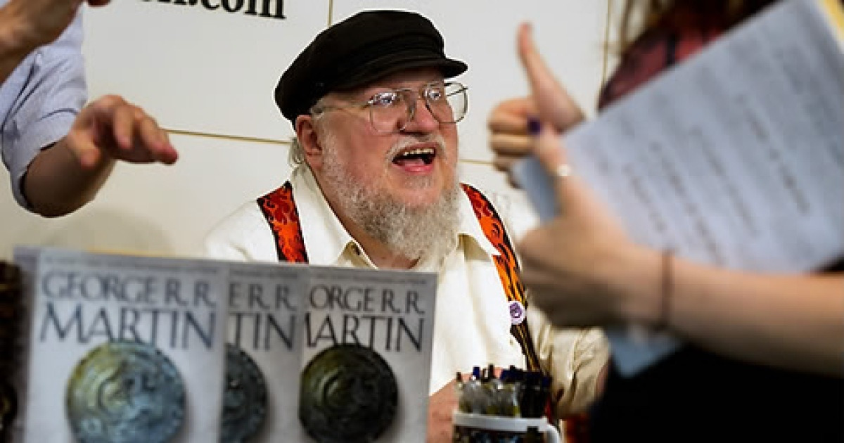 RR Martin Book Signing