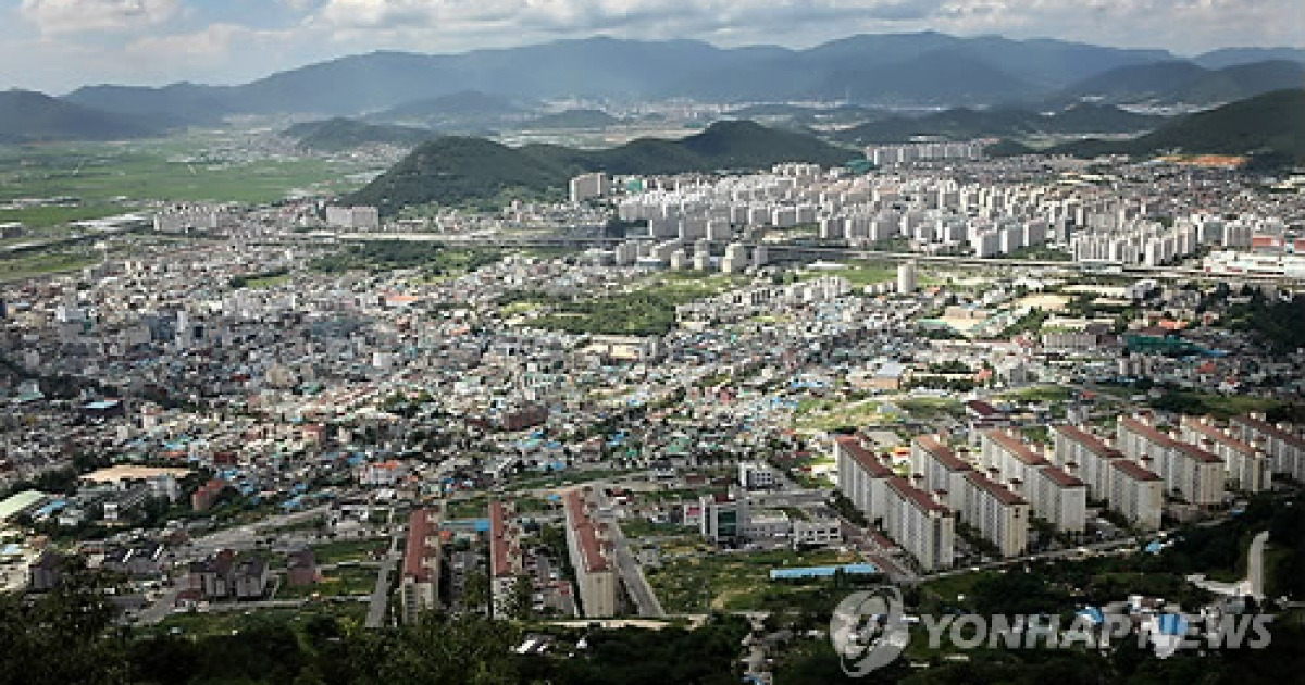 김해평야 사라진 김해 도심