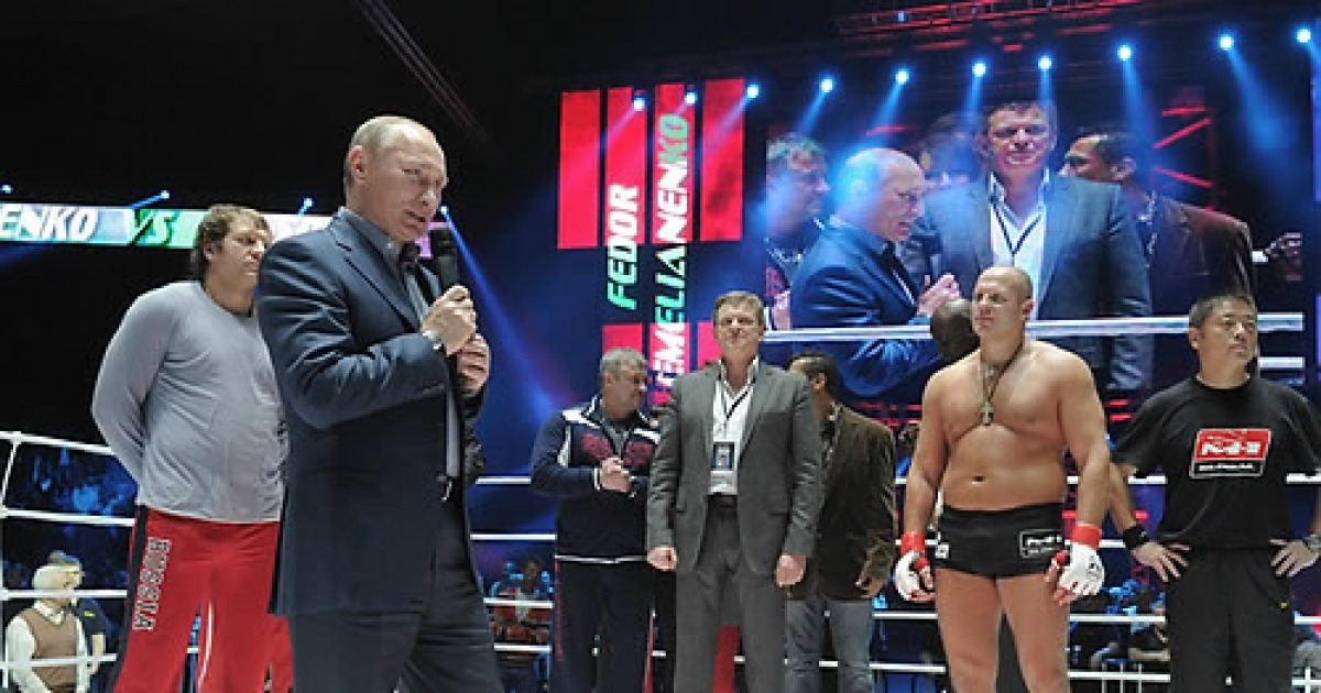 RUSSIA PUTIN BOXING