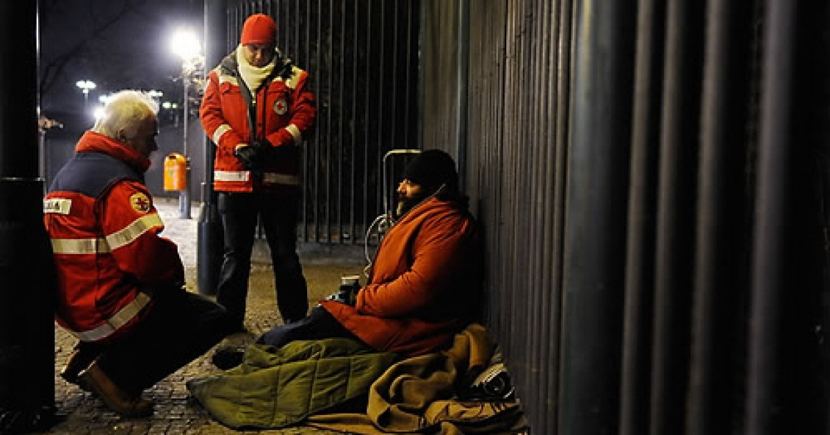 GERMANY HOMELESSNESS WEATHER