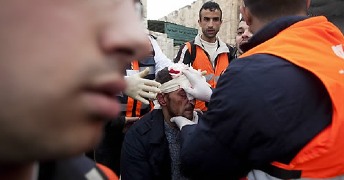 MIDEAST ISRAEL PALESTINIANS RIOT