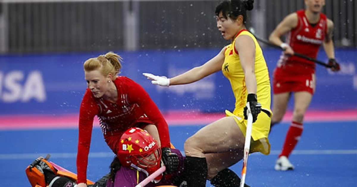 BRITAIN OLYMPIC FIELD HOCKEY TEST EVENT