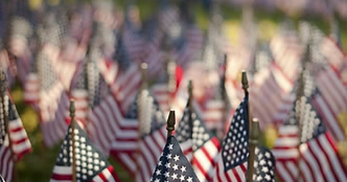 USA 9-11 MEMORIAL FLAG OF REMEMBRANCE