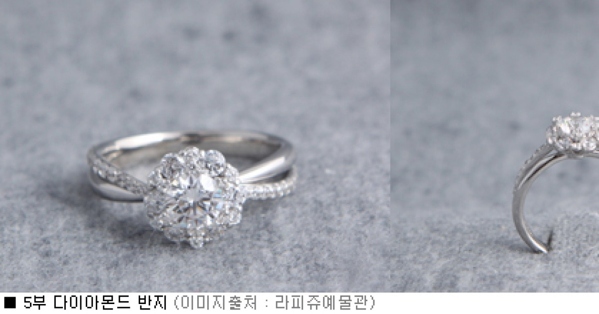 다이아몬드 반지의 결혼예물세트 가격 낮추기 열풍 '종로예물투어 발길 이어져'
