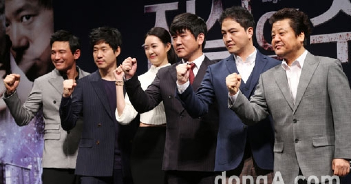 [SD포토] 전설의 주먹 주역들, 주먹 쥐고 힘찬 파이팅