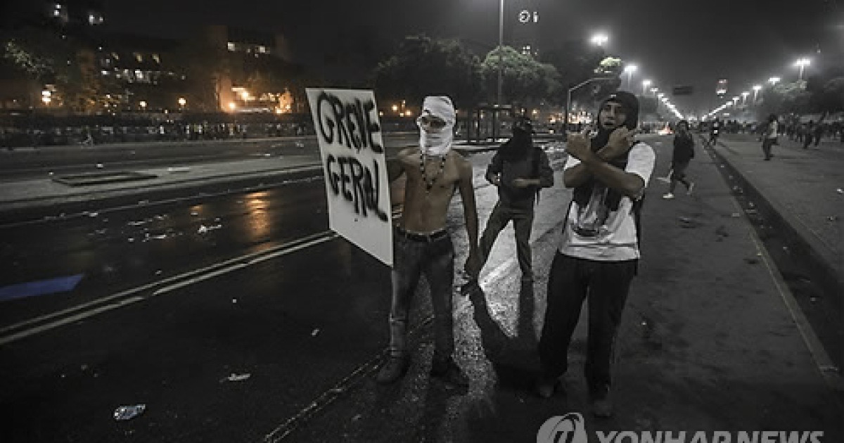 BRAZIL RIO PROTEST RIOTS