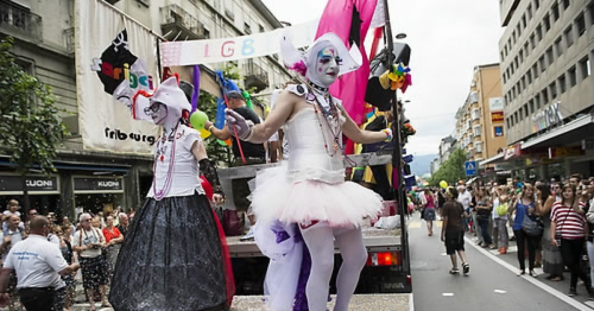 SWITZERLAND GAY PRIDE PARADE FRIBOURG