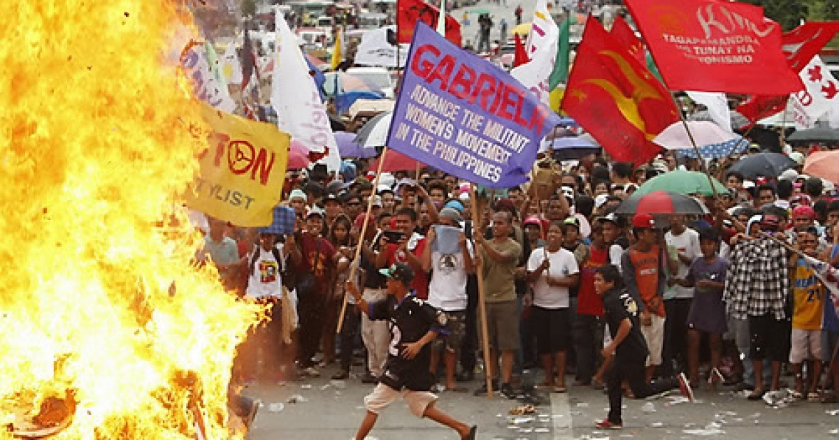 PHILIPPINES PROTEST