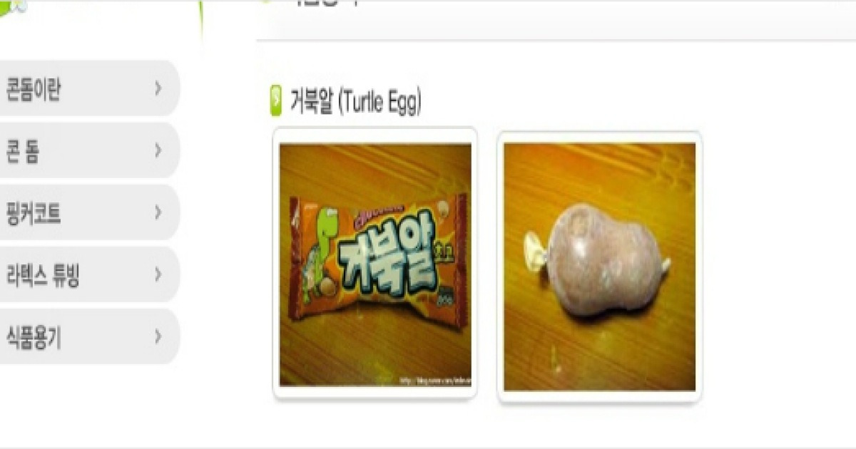 아이스크림 '거북알' 껍질의 진실? ..