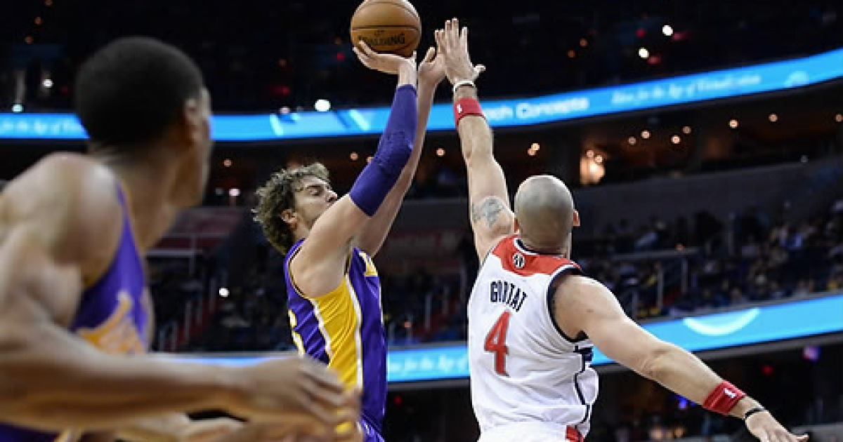 USA BASKETBALL NBA WIZARDS LAKERS