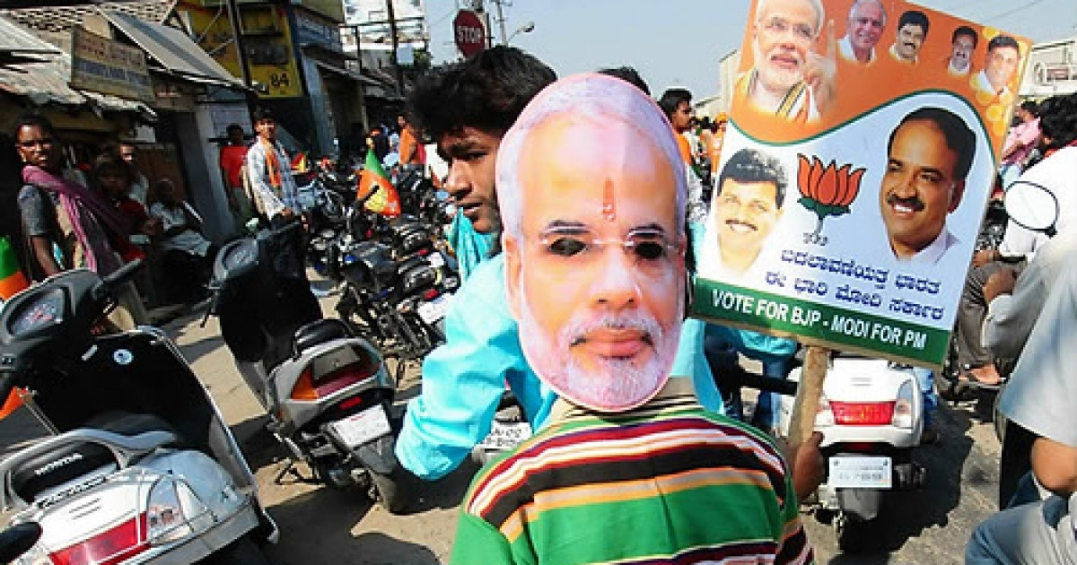 INDIA ELECTIONS LOK SABHA BJP