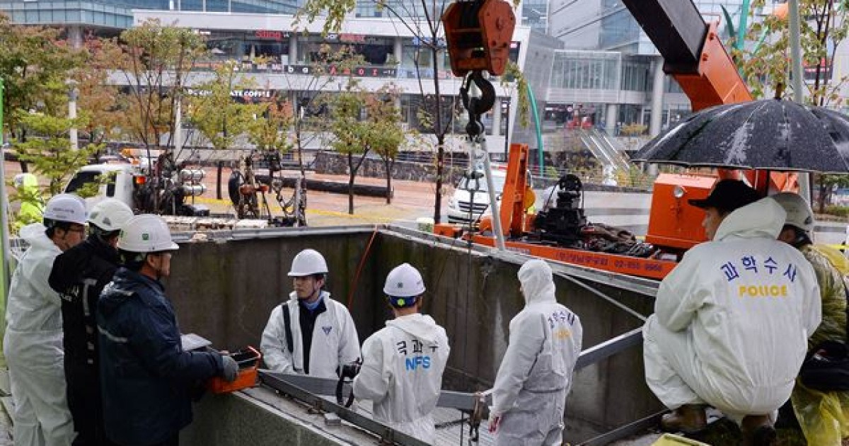 환풍구 받침대 하중실험.. 결과는 24일쯤 나올 듯