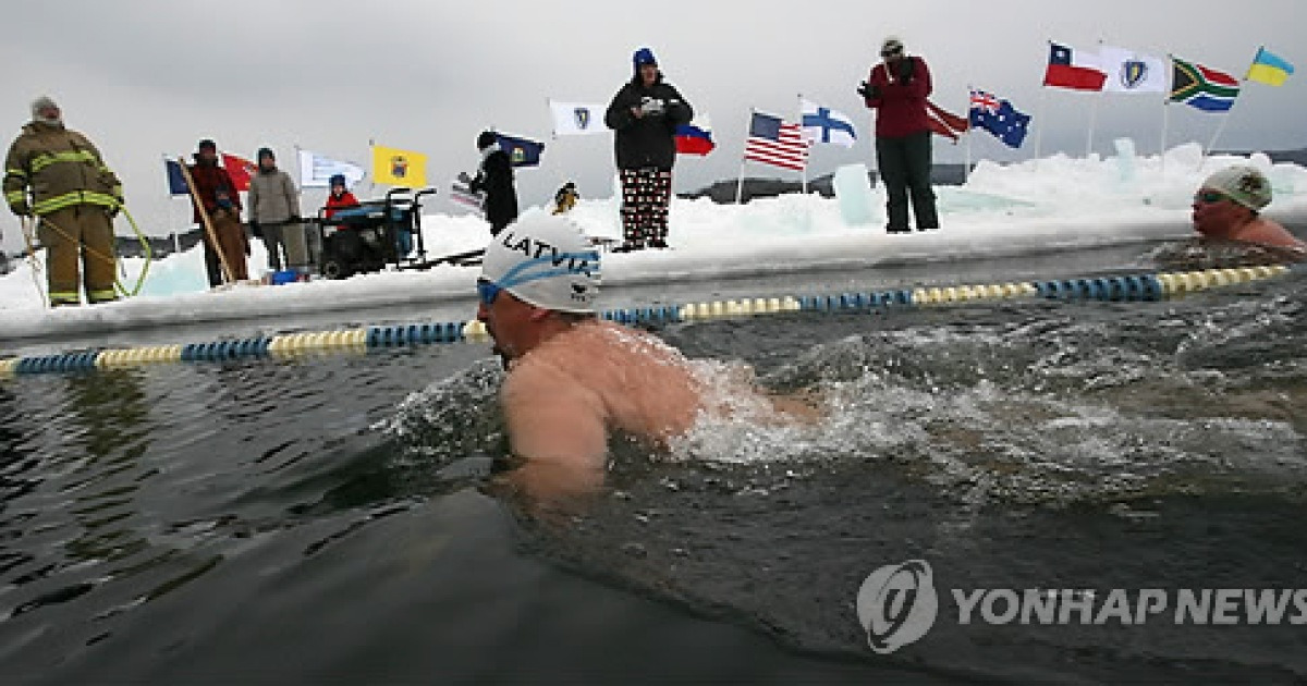 Usa Winter Swimming Vermont