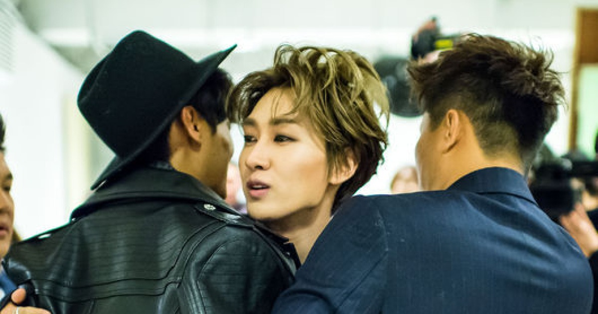 [사진]슈퍼주니어-은혁,'총각파티 멤버들이 최고야'