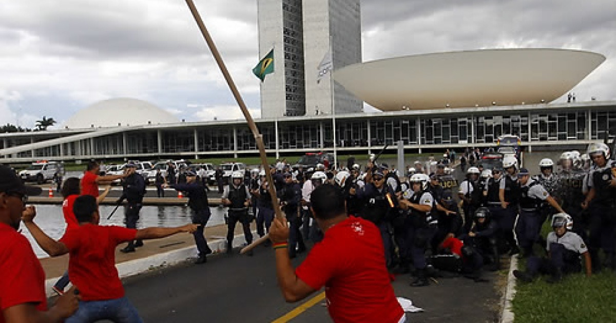 BRAZIL PROTESTS LABOR