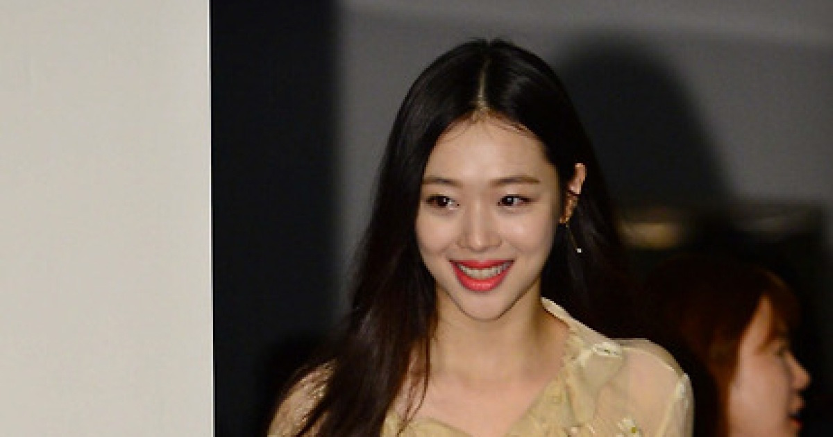 [포토] 설리 '하의 실종 입장'
