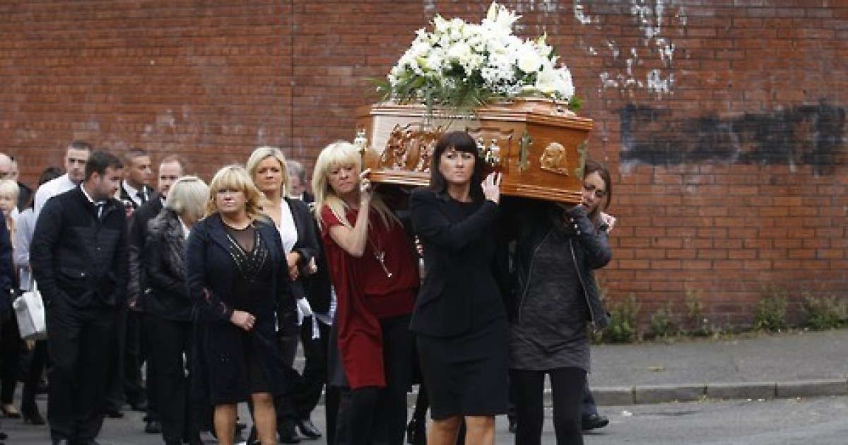 Britain Northern Ireland Funeral