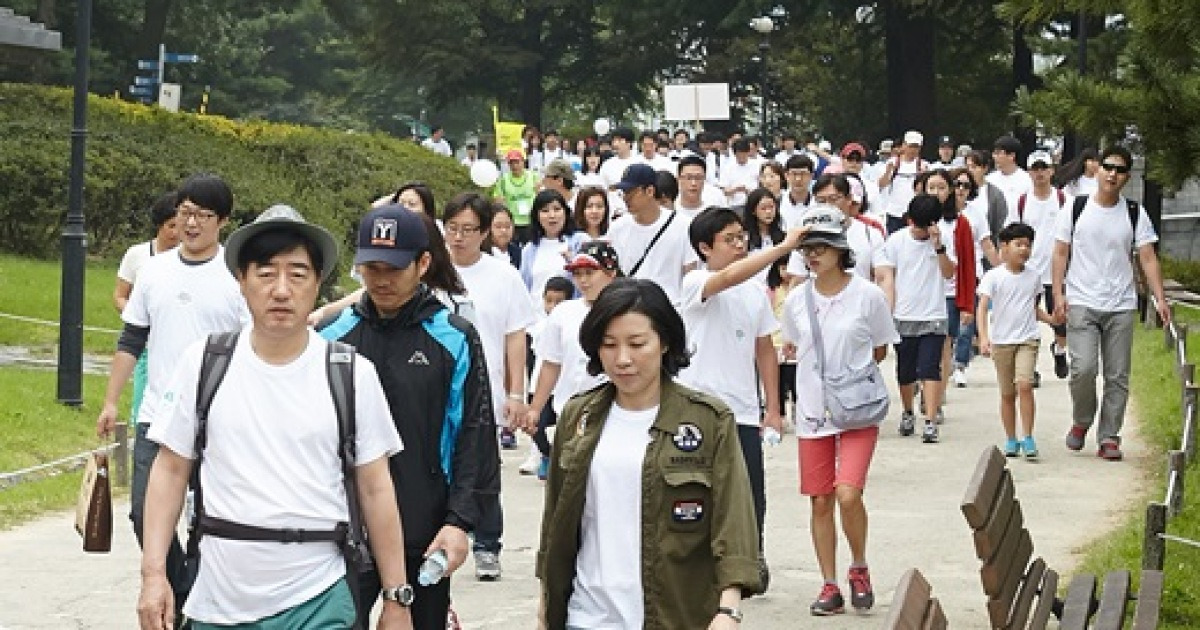 삼성SDS, 임직원 및 송파구민 소외계층 위해 함께 걷다