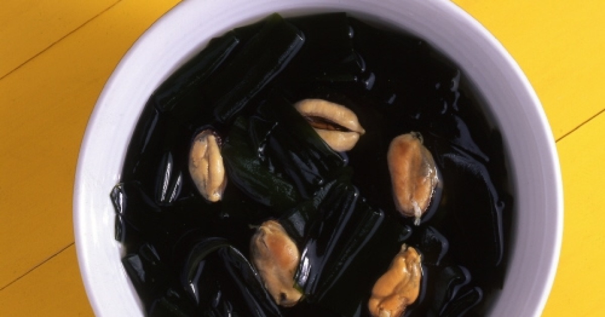 홍합미역국 만드는 법, 10월 제철음식 홍합 지금 즐기세요