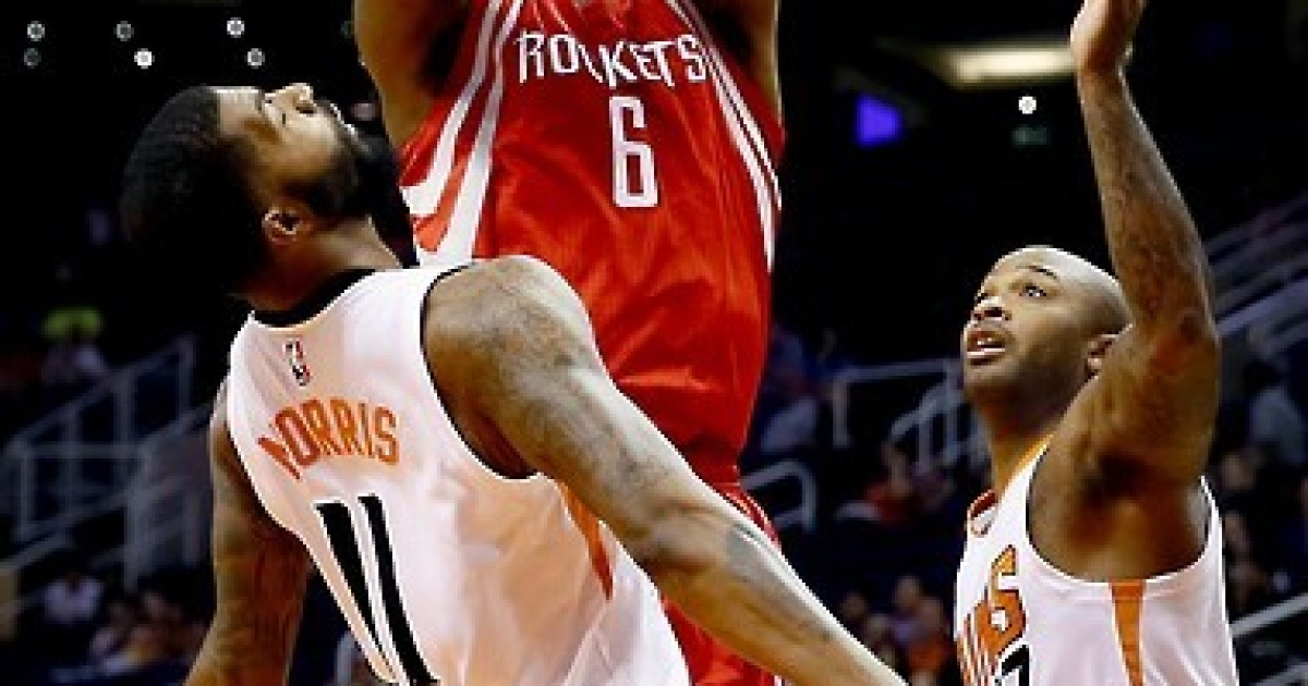 Rockets Suns Basketball