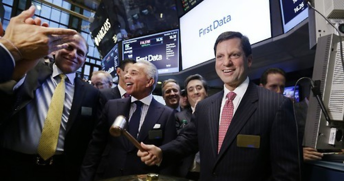 Financial Markets Wall Street First Data IPO