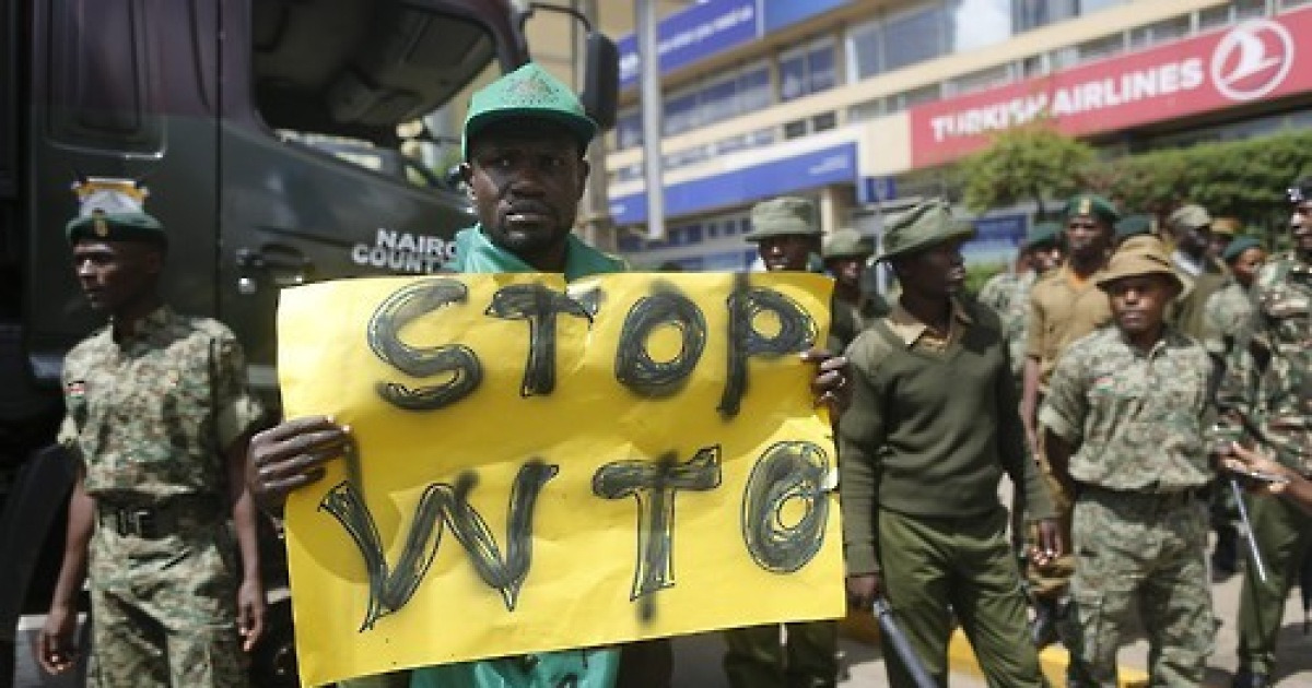 KENYA WTO PROTEST