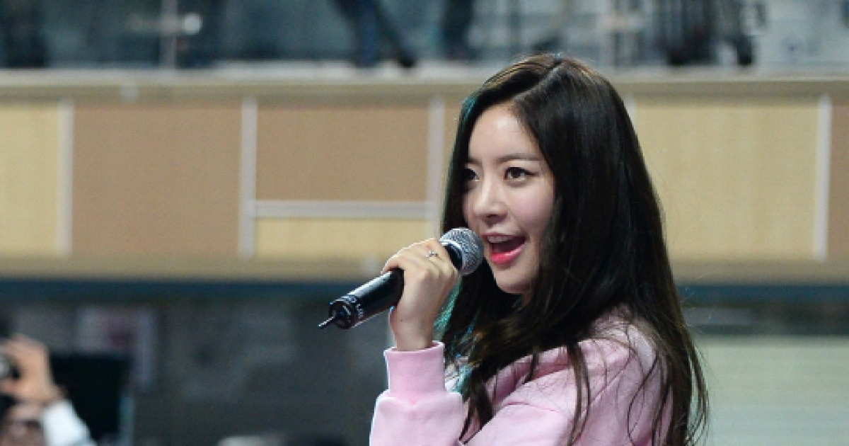 [포토] 달샤벳 아영 '사랑스러운 눈빛으로'
