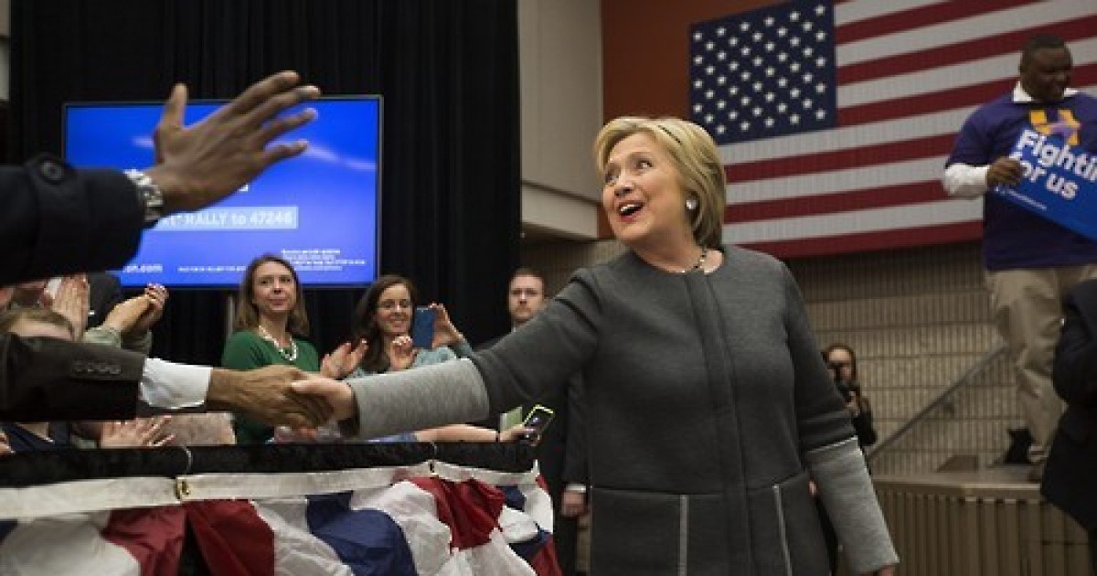 USA ELECTIONS VIRGINIA HILLARY CLINTON