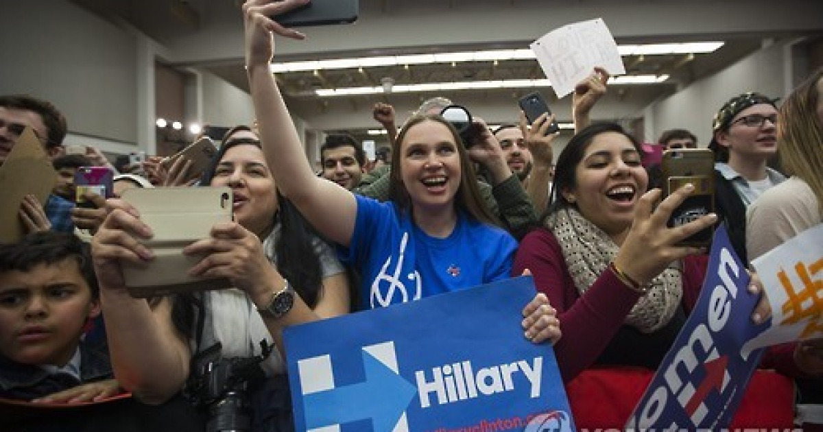 USA ELECTIONS VIRGINIA HILLARY CLINTON