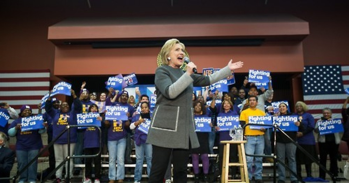 USA ELECTIONS VIRGINIA HILLARY CLINTON