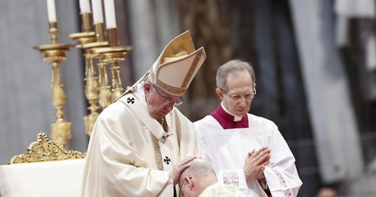 VATICAN POPE FRANCIS ORDINATION MASS