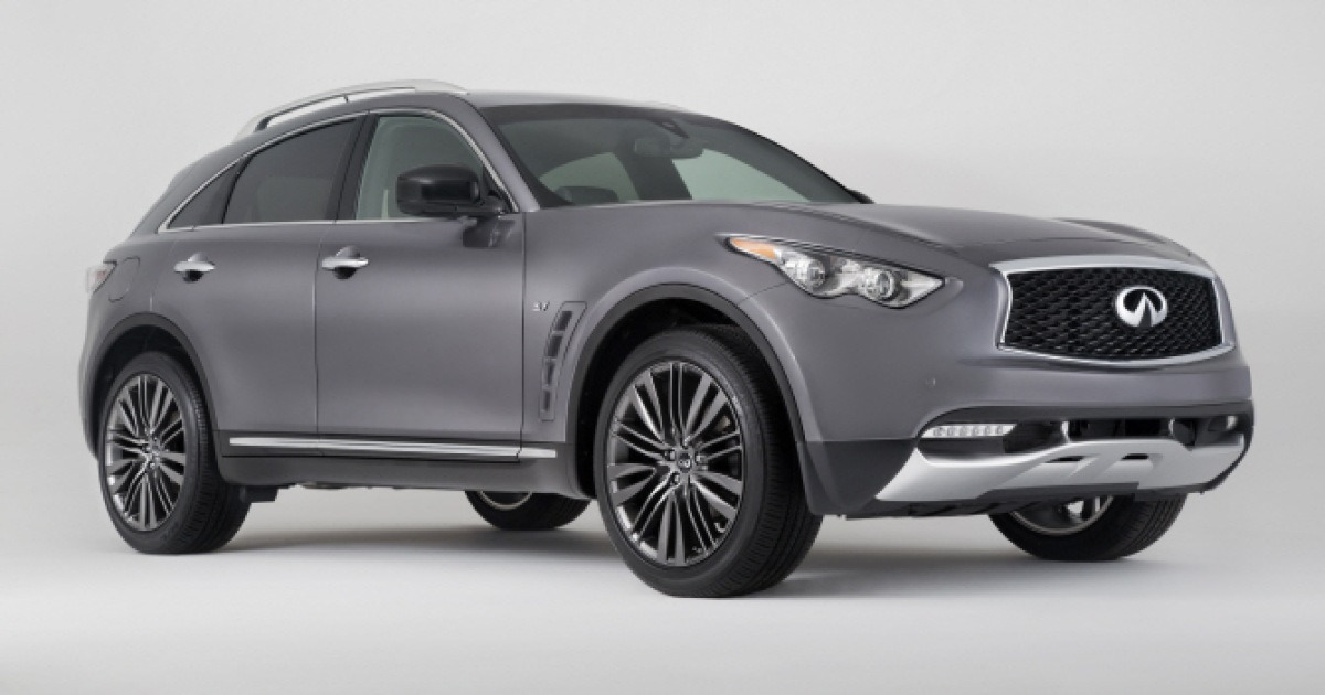 인피니티, 2016 뉴욕모터쇼서 'QX70 리미티드' 선보여
