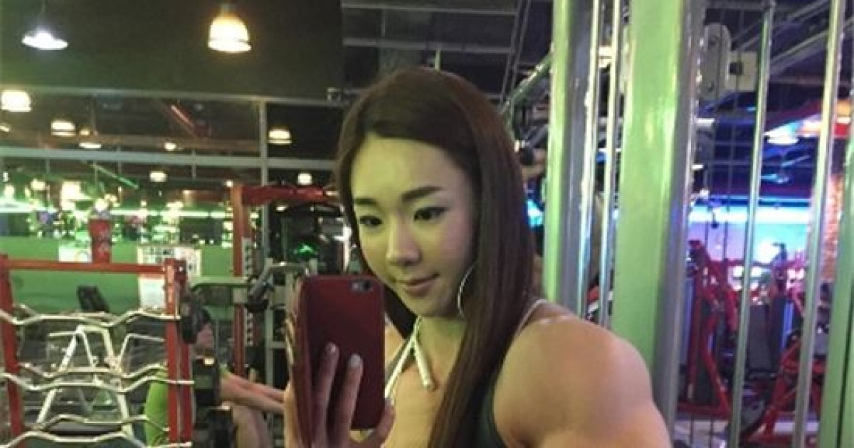 보디빌더 지연우, 남자보다 핫한 근육 뽐내