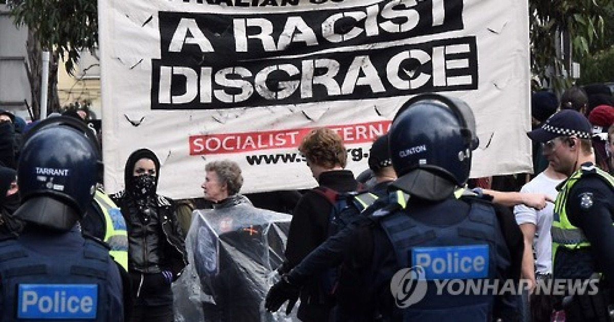 AUSTRALIA ANTI RACISM RALLY