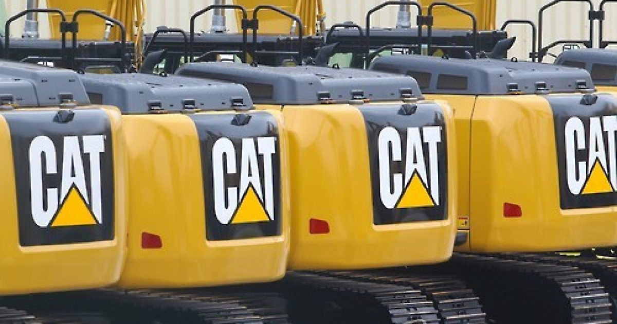 FILE BELGIUM ECONOMY CATERPILLAR