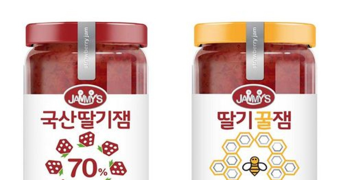 삼립식품, 프리미엄 잼 브랜드 'JAMMY'S' 론칭