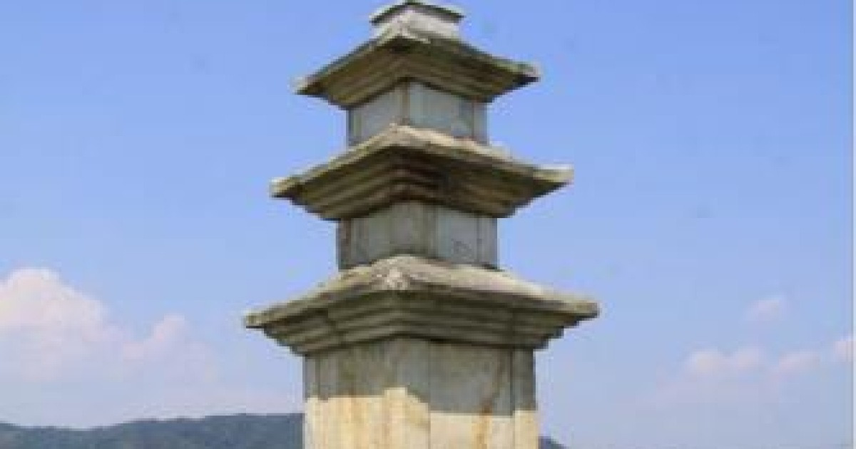 문화재청, '경주 미탄사지 삼층석탑' 보물 지정 예고