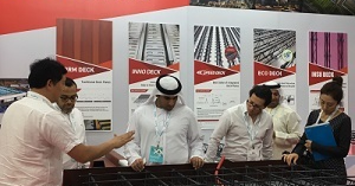 덕신하우징, 두바이건축 박람회 참가..중동 건축 시장