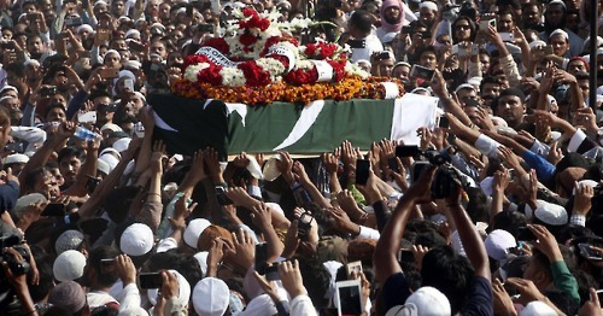PAKISTAN JUNAID JAMSHED FUNERAL