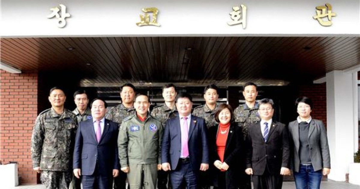 광주광산구의회-공군1전비, 무등산포대 군 공항 이전 반대 등 의견 교환