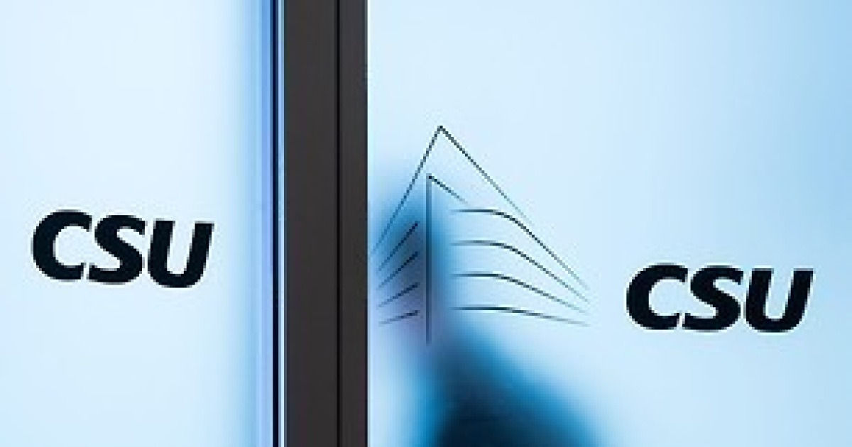 GERMANY PARTIES CSU CDU MEETING