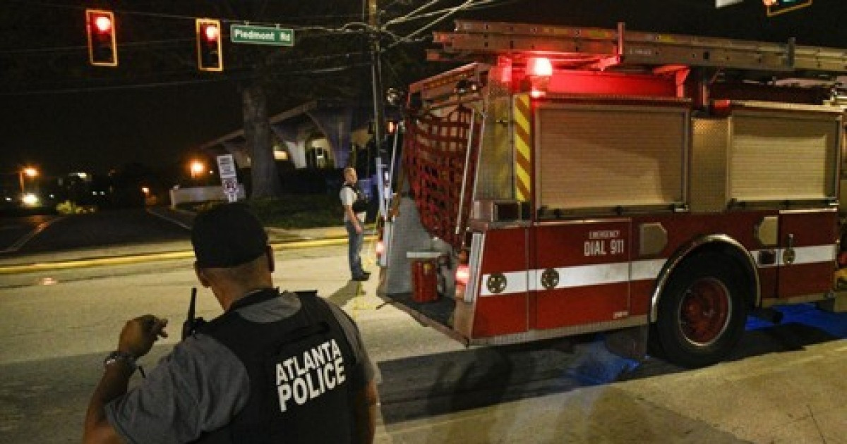 USA INTERSTATE FIRE COLLAPSE