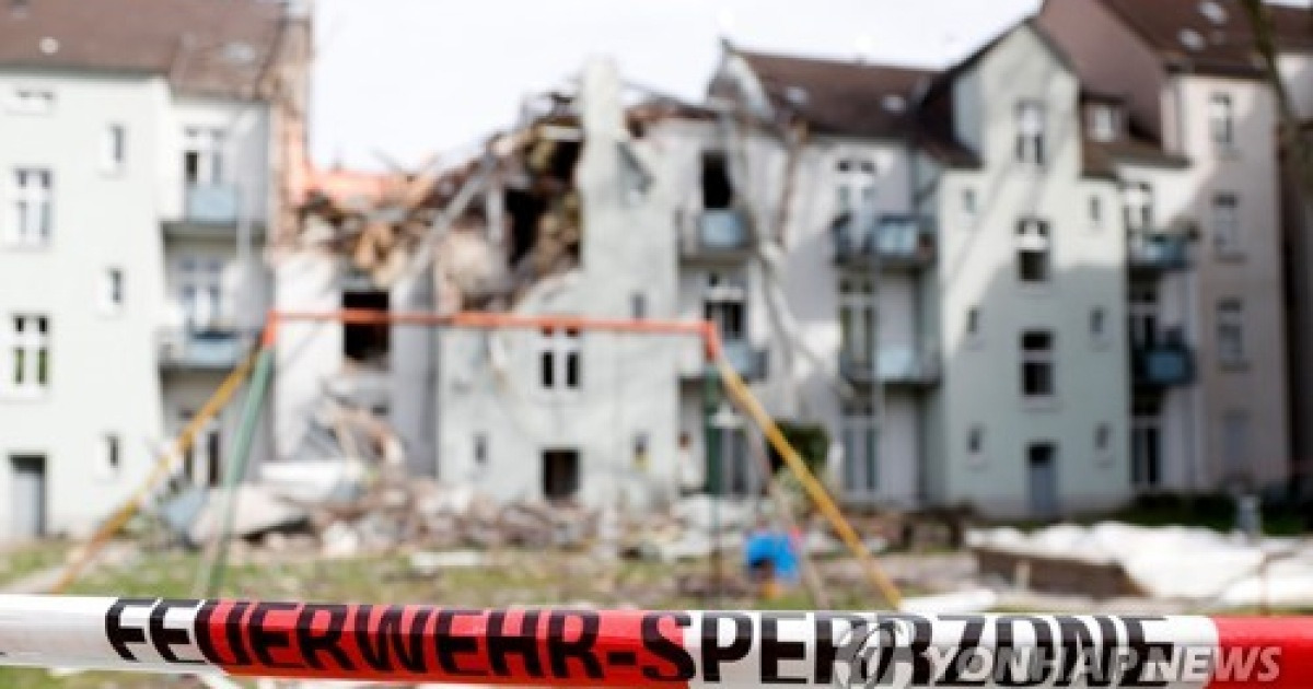 GERMANY DORTMUND HOUSE EXPLOSION