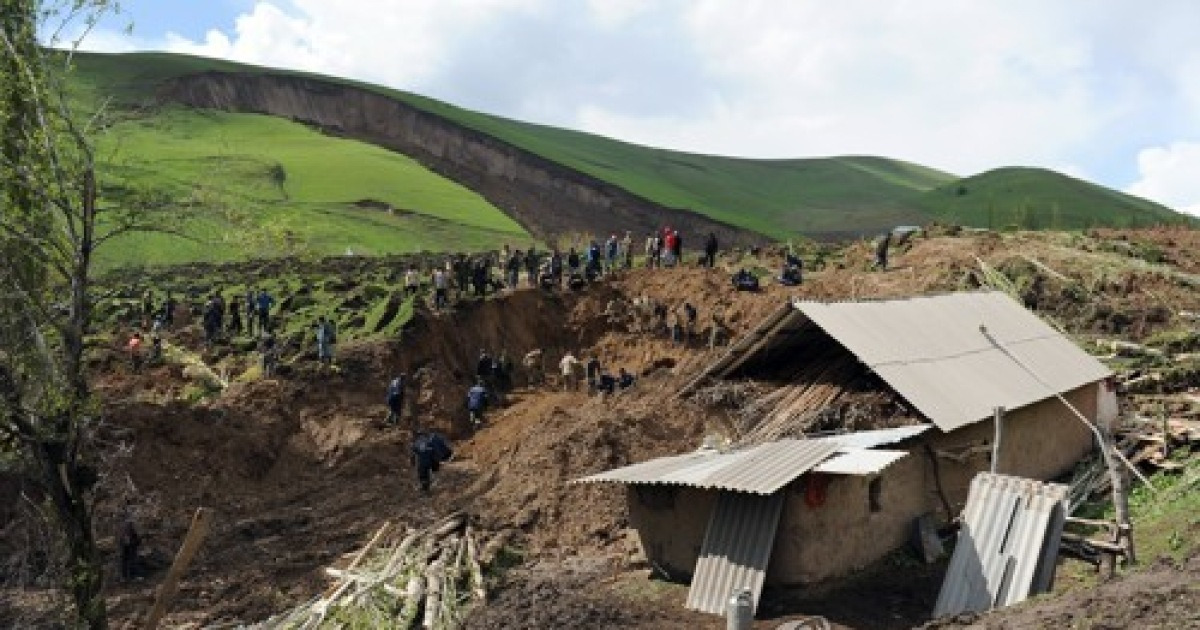 KYRGYZSTAN LANDSLIDE AFTERMATH