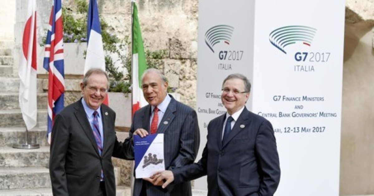 ITALY G7 FINANCE MINISTERS MEETING
