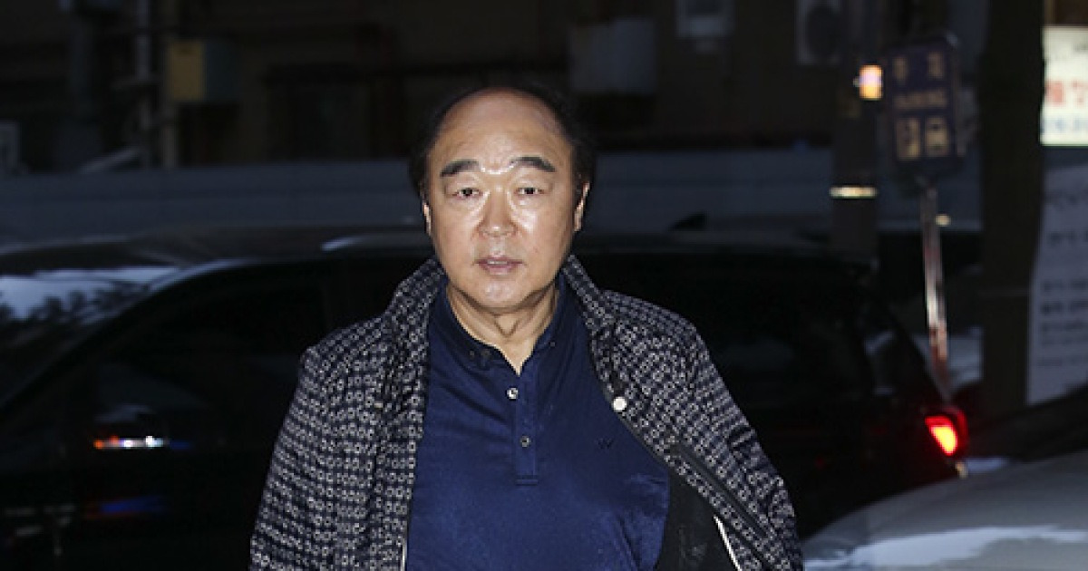 [bnt포토] 장광 '바람 가르며 종방연 참석'